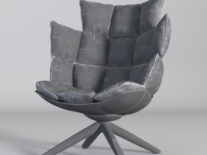 leather armchair 3D 模型