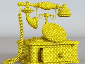 antique telephon 3D Model