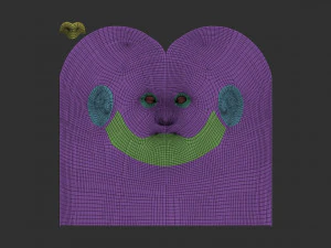head basemesh 2 3D Model