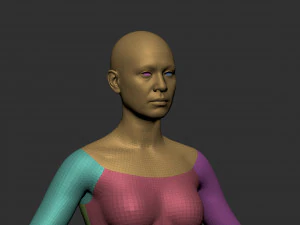corpo basemesh metahuman vivan Modelo 3D