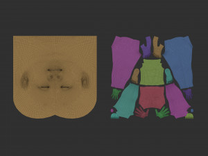 body basemesh metahuman vivan 3D मॉडल