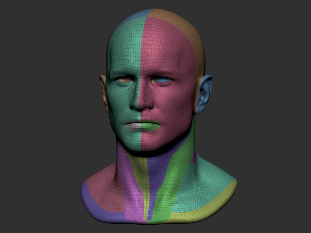 nathan uncharted head basemesh Model 3D .c4d .max .obj .3ds .fbx .stl .blend 