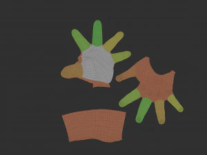 hand 3D Model