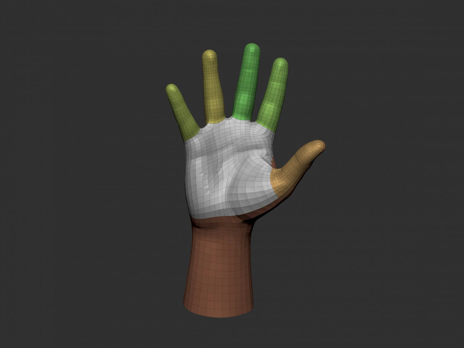 hand 3D Model .c4d .max .obj .3ds .fbx .stl .blend 