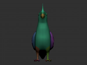 parrot Modèle 3D