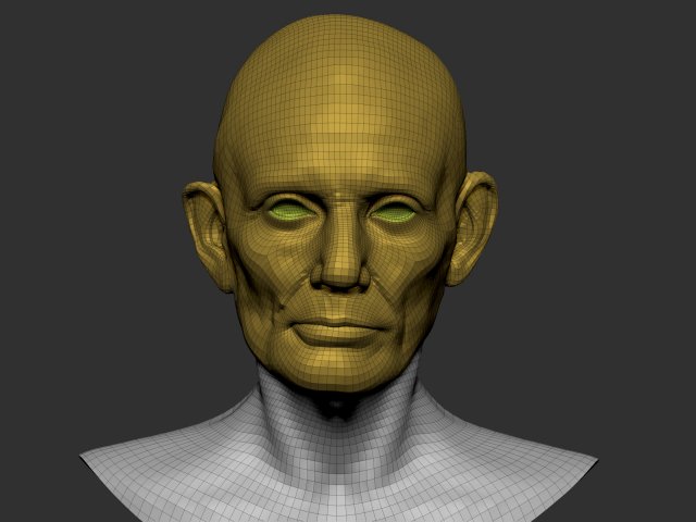 Abraham Lincoln Model 3D .c4d .max .obj .3ds .fbx .stl .blend 