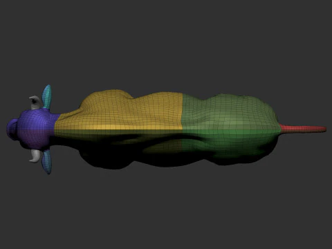 Bison American 3D Model