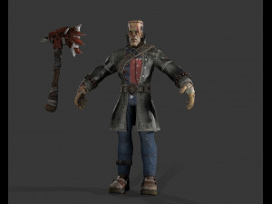 frankenstein 3Dモデル