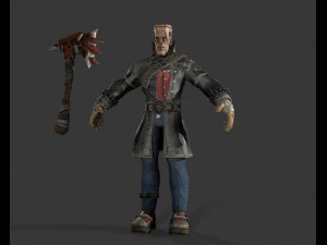 frankenstein 3D Model