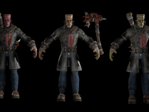 frankenstein 3Dモデル