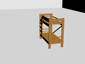 bed 3D Модель