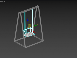 green swing Modelo 3D