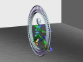 Unicycle 3D-Modell