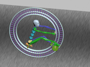 unicycle 3D Modell