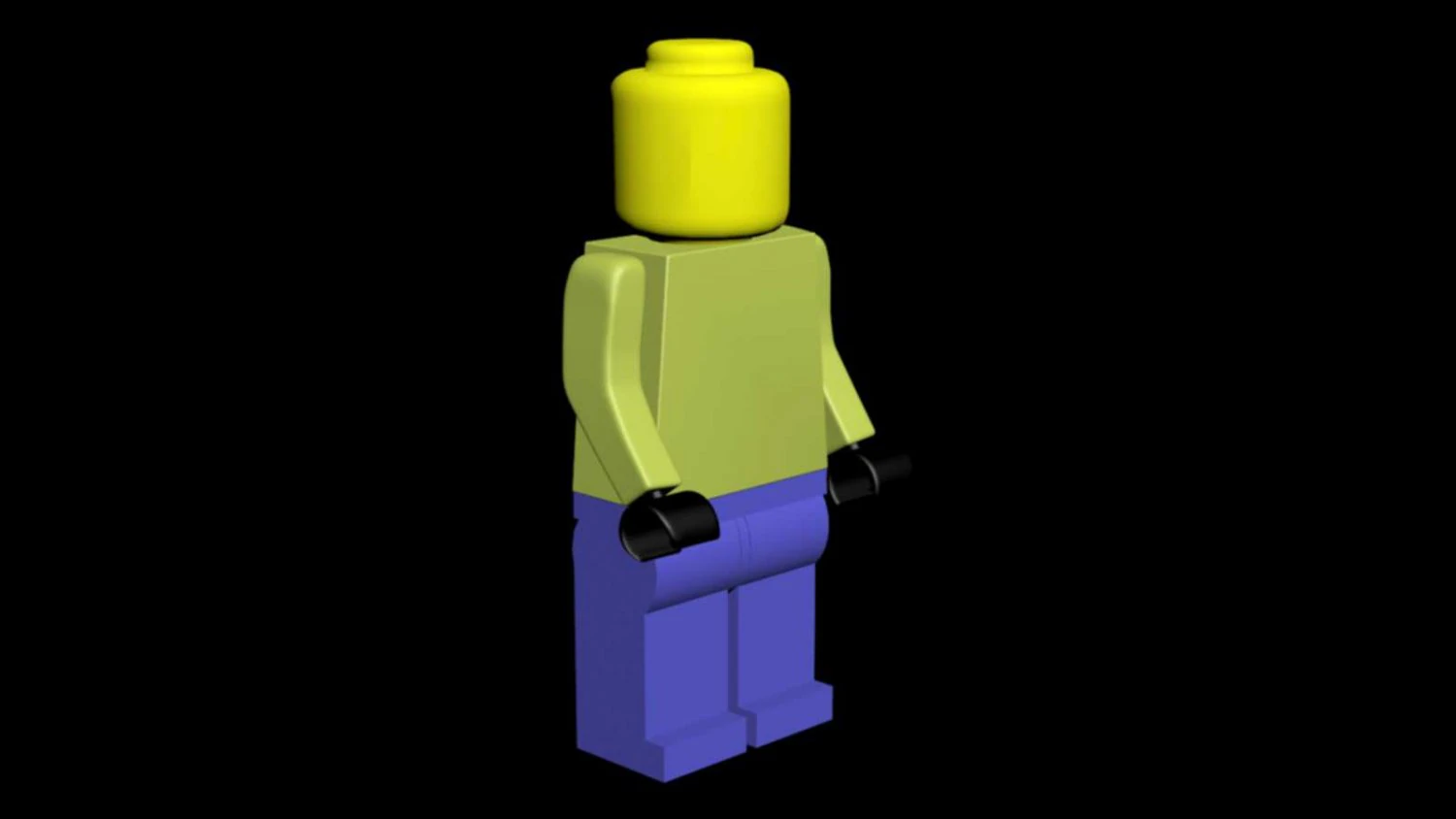 lego man 3D Model .c4d .max .obj .3ds .fbx .stl .blend 