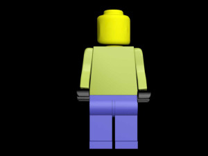 lego man 3D Model