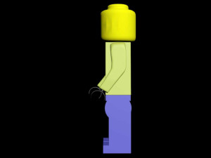 lego man 3D Model