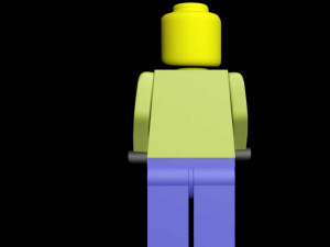 lego man 3D Model