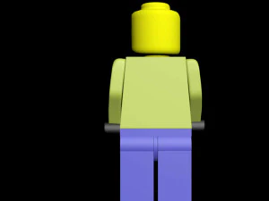 lego man 3D Model