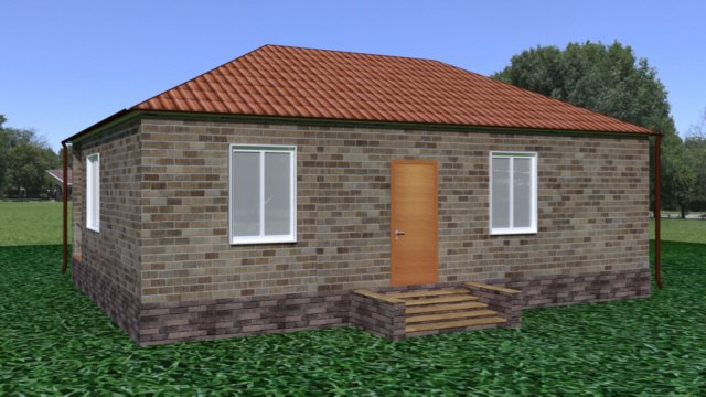 house Modelo 3D .c4d .max .obj .3ds .fbx .stl .blend 