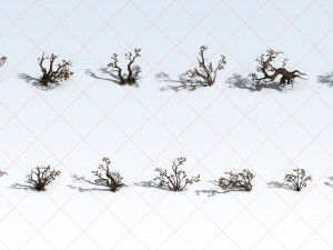19 Transparent Tree 2D Game Assets Texturas CG