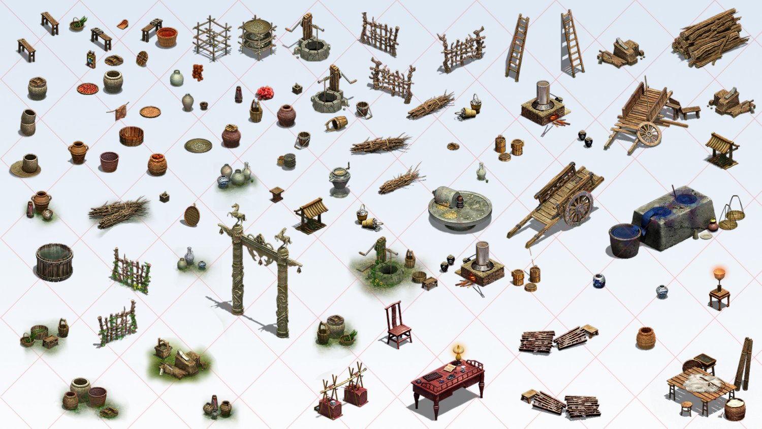 137 Transparent City Town Village Interior Exterior Environment 2D.