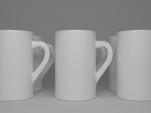ceramic cups 3D Модель