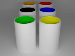 ceramic cups 3D Модель