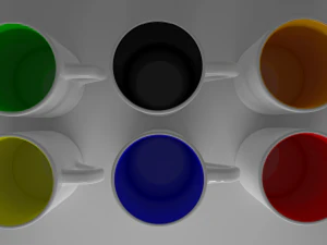 ceramic cups 3D Model
