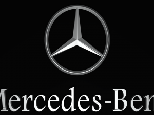 mercedes car logo 3D 模型