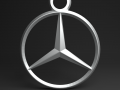 Mercedes logo 3D-Modell