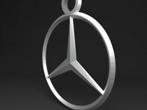 mercedes logo 3D Print Model