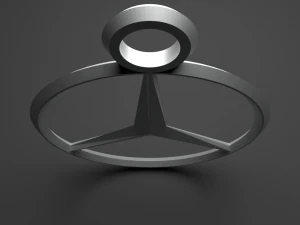 mercedes logo 3D Print Model