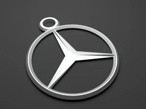 mercedes logo 3D Print Model