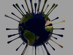 corona virus Modelo 3D