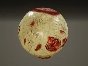 Zombie-Pacman 3D Modell