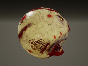 zombie pacman Modelo 3D