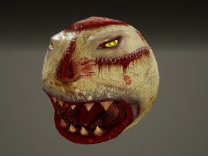 zombie pacman Modelo 3D