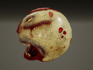 zombie pacman Modelo 3D