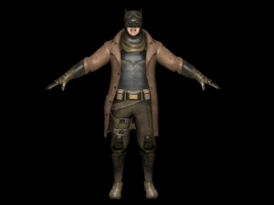 batmanknightmare de traje desierto 3D 모델
