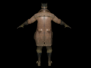 batmanknightmare de traje desierto Model 3D