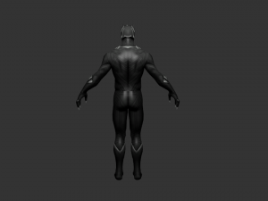 blackpanthercivilwar challa- pantera negra 3D मॉडल