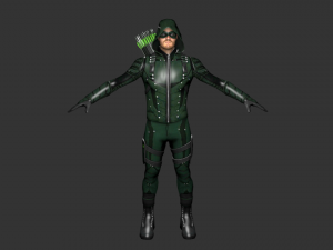 greenarrowmultiverse oliverqueen 3D Модель
