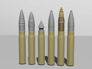 le conchiglie Modello 3D