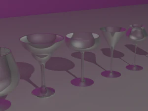 the wineglasses 3D Model