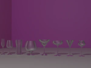 the wineglasses 3D Model