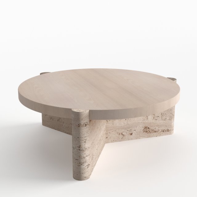 yucca stuff concho table 3D 模型 .c4d .max .obj .3ds .fbx .stl .blend 