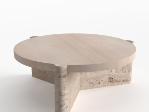 yucca stuff concho table 3D 模型