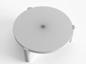 yucca stuff concho table 3D Model