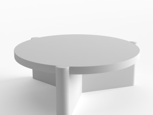 yucca stuff concho table 3D 模型